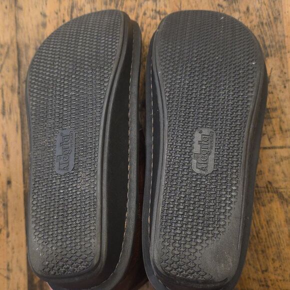 ALEGRIA Caiti Choco Embossed Rose Boot Size 40/9-9.5 Fall Boho Coastal Cowgirl - Picture 7 of 9